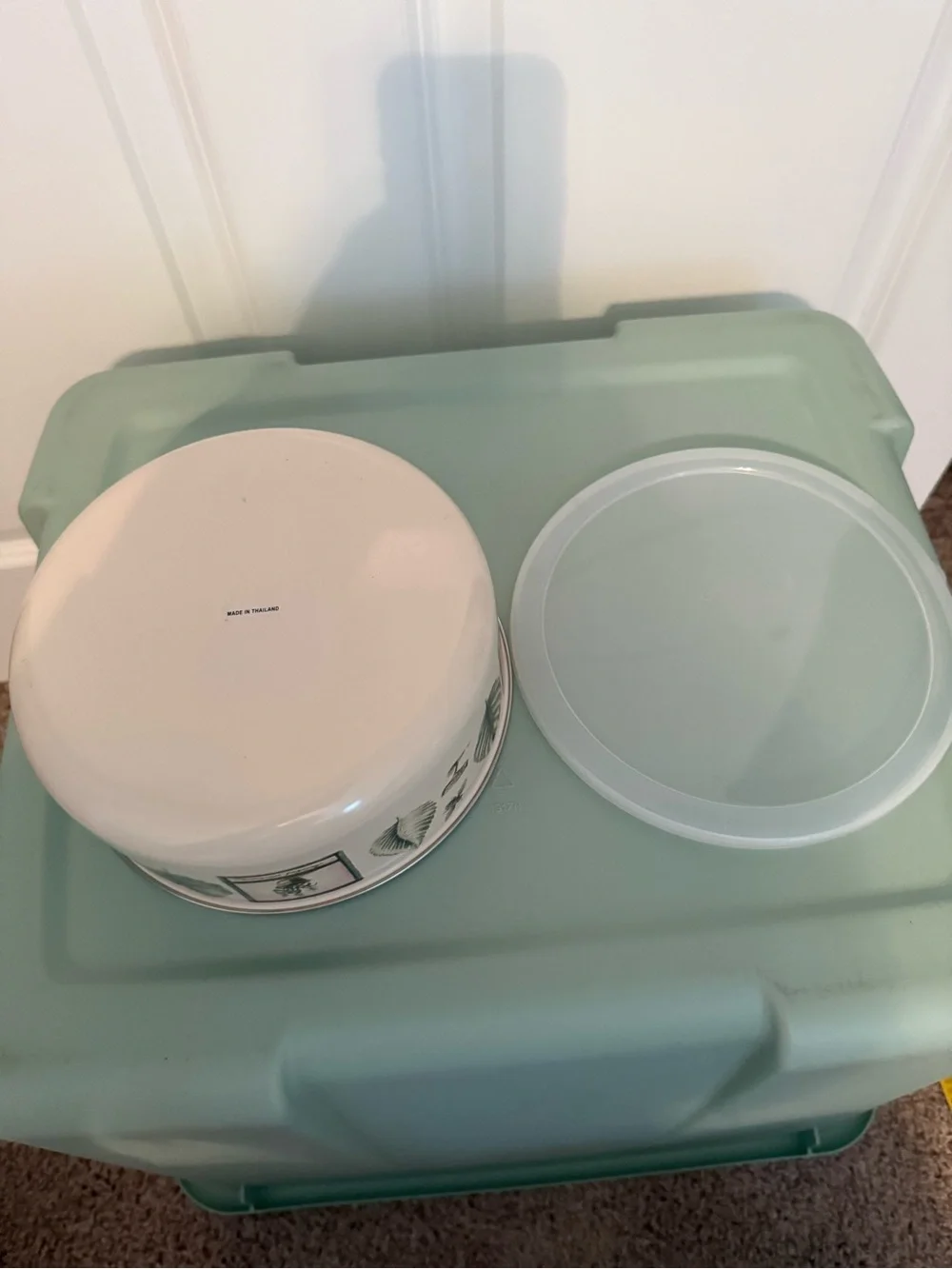 Pfaltzgraff | Vintage Naturewood Nested Bowl 3 Piece Set with Lids